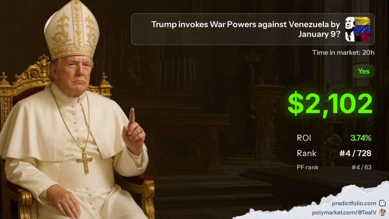 Trump invokes War Powers against Venezuela by January 9?